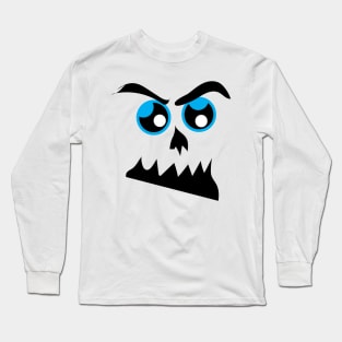 Halloween Scary Face Long Sleeve T-Shirt